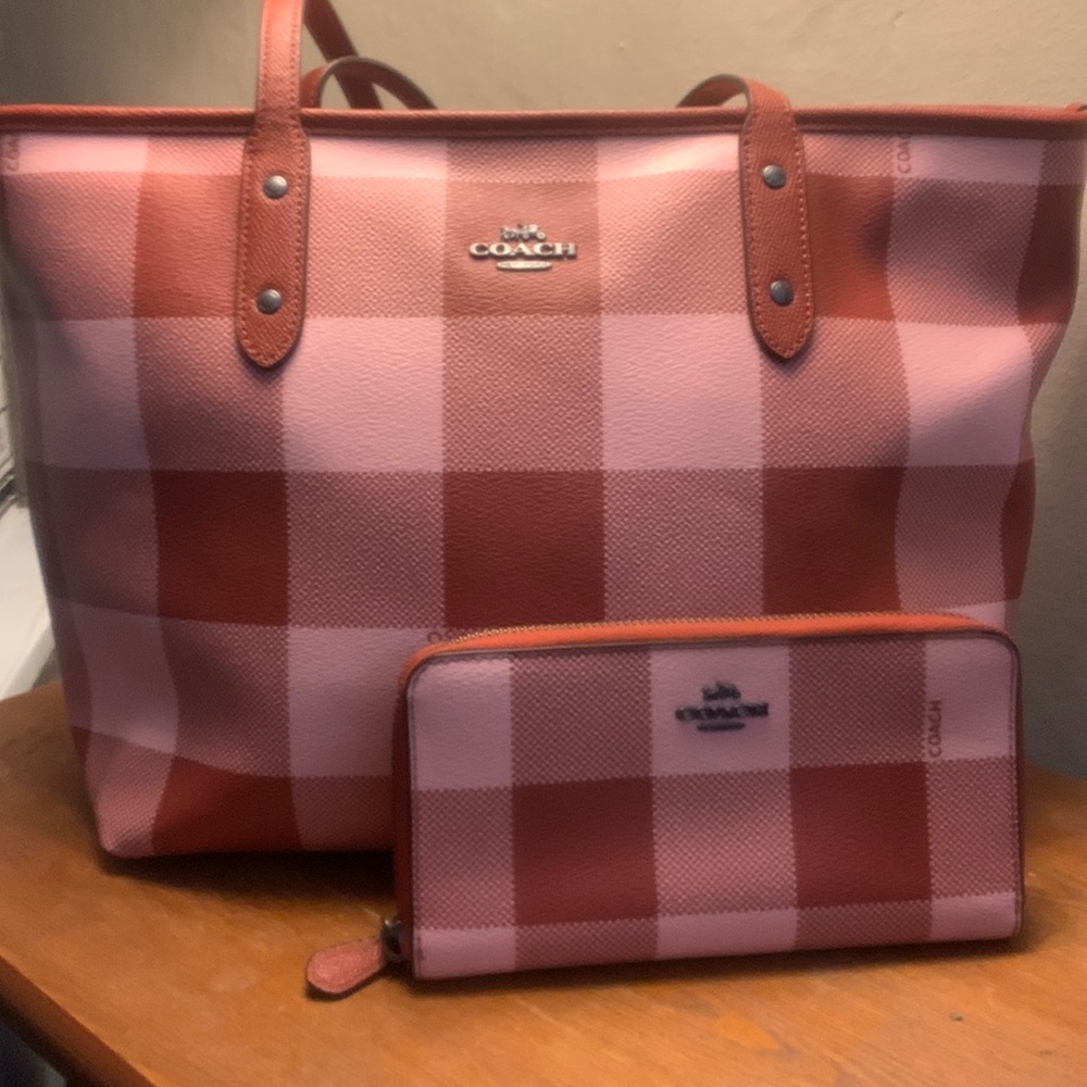 Coach Red and Pink